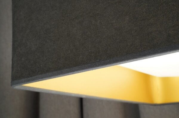 Plafonieră LED dimabilă Brilagi VELVET SQUARE LED/36W/230V Wi-Fi Tuya gri + telecomandă