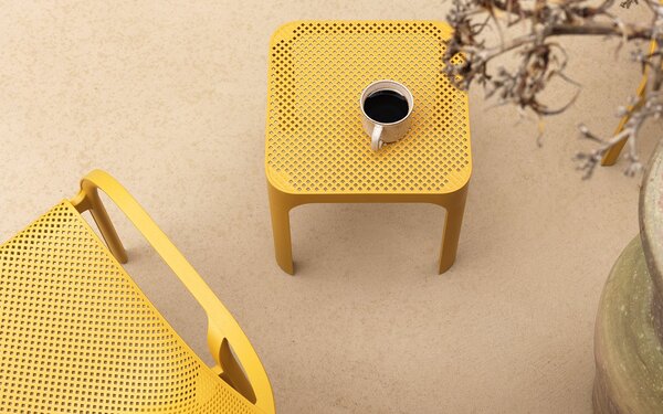Masa Exterior Nardi - Net Table 40 - Corallo