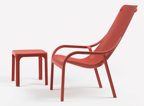 Masa Exterior Nardi - Net Table 40 - Corallo