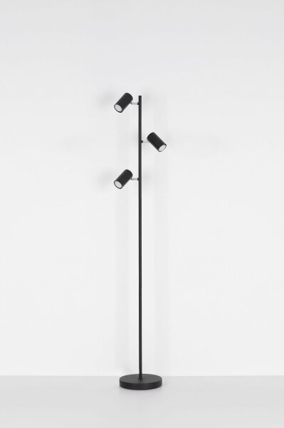 Lampadar Globo 57910SB ROBBY 3xGU10/5W/230V negru