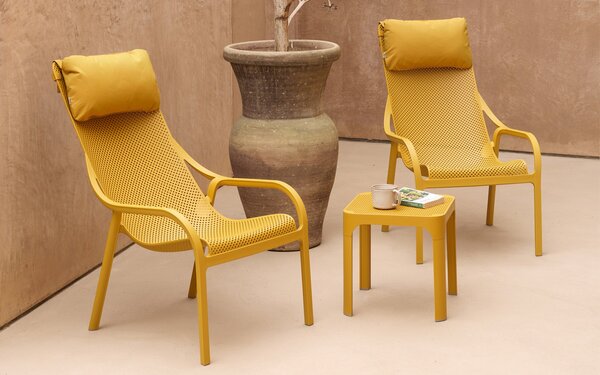 Masa Exterior Nardi - Net Table 40 - Corallo