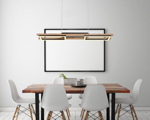 Lustră LED pe cablu Globo 67266H ILLA LED/30W/230V