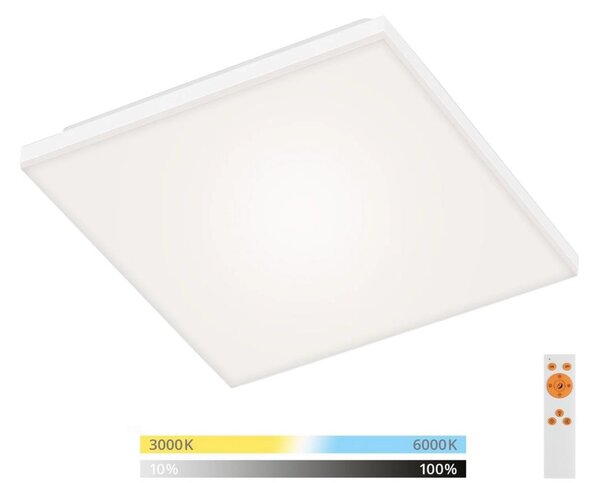 Panou LED dimabil Briloner 7378-016 LED/12W/230V + telecomandă