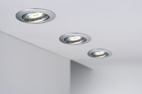 Paulmann 92516 - Set 3x LED GU10 3,5W corp iluminat baie 230V