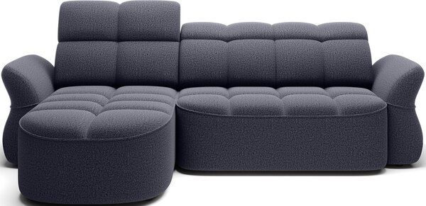 Colțar lemn masiv extensibil Beneth 301×185 cm Personalizabil - Stânga, Space 40