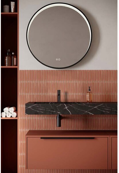 Set lemn masiv mobilier baie suspendat Avena 160 cm Personalizabil
