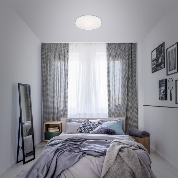 Plafonieră LED Briloner 3071-016 RUNA LED/24W/230V d. 38 cm alb
