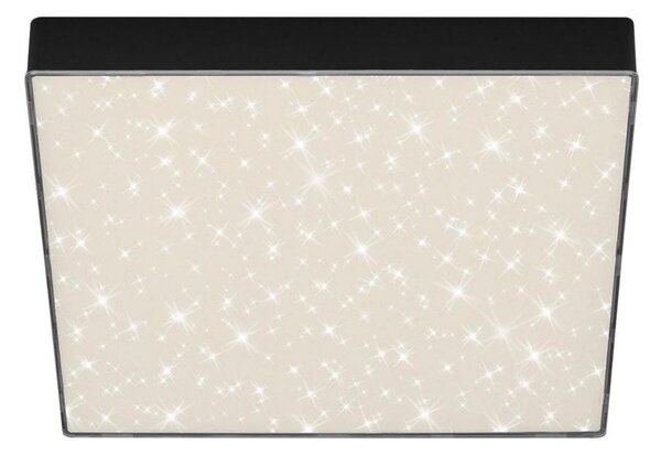 Plafonieră LED Briloner 7078-415 STAR SKY LED/21W/230V 28x28 cm negru
