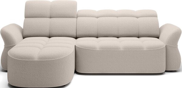 Colțar lemn masiv extensibil Beneth 301×185 cm Personalizabil - Stânga, royal 18