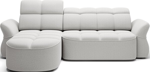 Colțar lemn masiv extensibil Beneth 301×185 cm Personalizabil - Stânga, Space 03