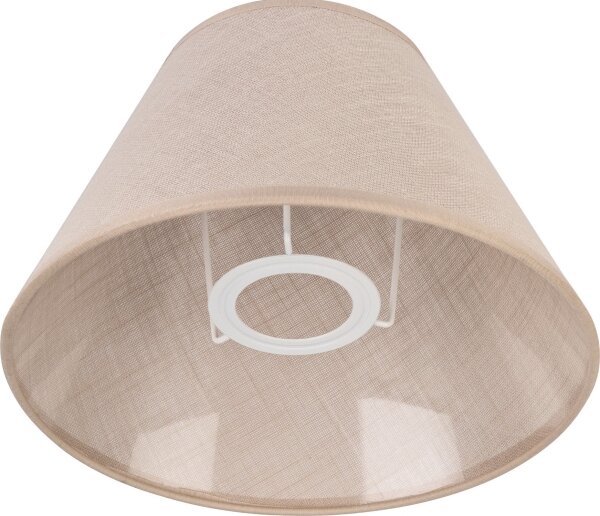 Lampă de masă AMFORA 1xE27/60W/230V bej/fag