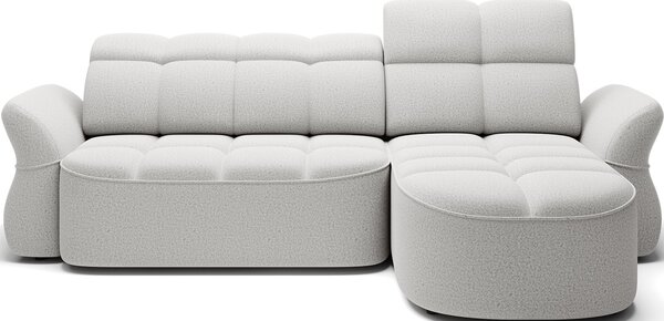 Colțar lemn masiv extensibil Beneth 301×185 cm Personalizabil - Dreapta, Space 03