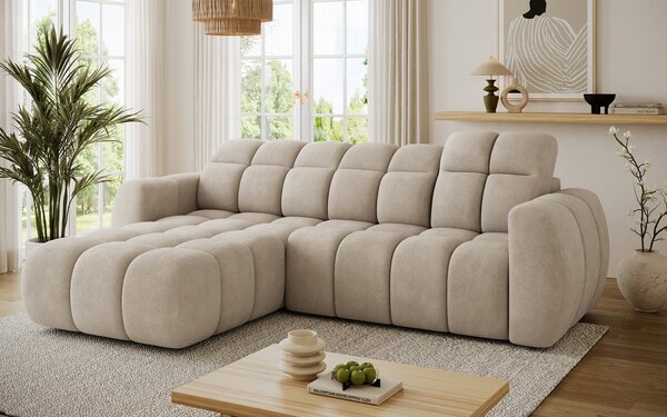 Colțar lemn masiv extensibil Fanito 288×200 cm Personalizabil - Dreapta, Jaffray 30