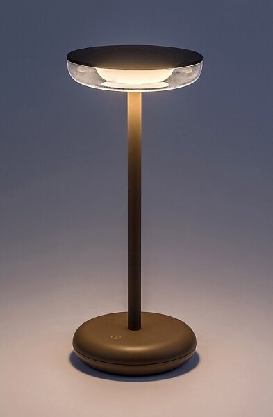 Lampă LED dimabilă de exterior Rabalux 77089 KONIN LED/6W/5V IP44 maro