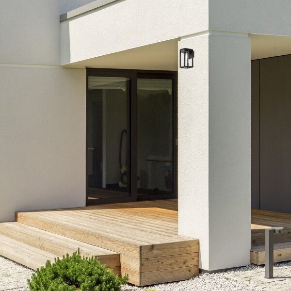 Aplică de exterior Rabalux 77085 ZERNEST 1xE27/15W/230V IP54 negru