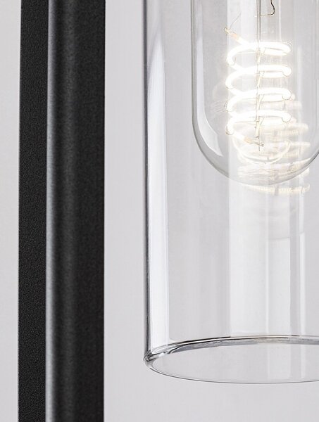 Aplică de exterior Rabalux 77085 ZERNEST 1xE27/15W/230V IP54 negru