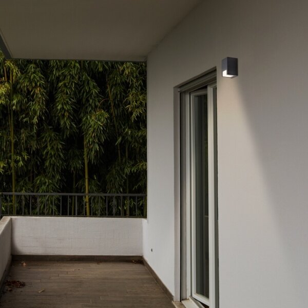 Aplică de exterior Rabalux 77054 CERNON 1xGU10/7W/230V IP44 negru
