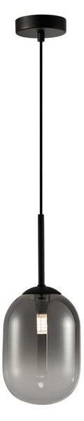Lustră pe cablu ALIAS 1xG9/8W/230V d. 12 cm negru/gri