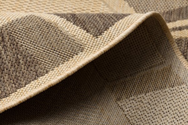 Covor sisal Floorlux rotund 20195 mais si coffee