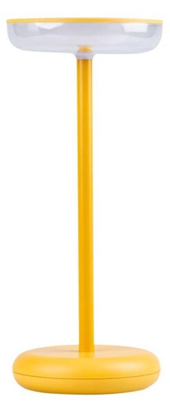 Lampă LED reîncărcabilă dimabilă Kanlux 37314 FLUXY LED/1,7W/1800 mAh IP44 galben