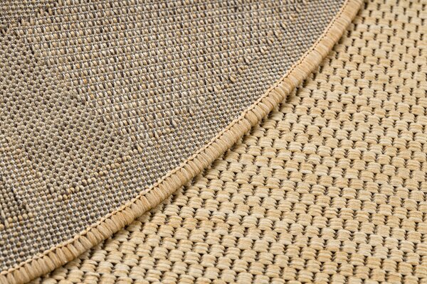 Covor sisal Floorlux rotund 20195 mais si coffee