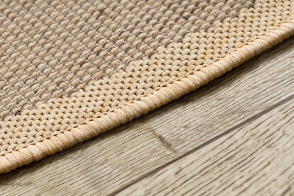 Covor sisal Floorlux rotund 20195 mais si coffee