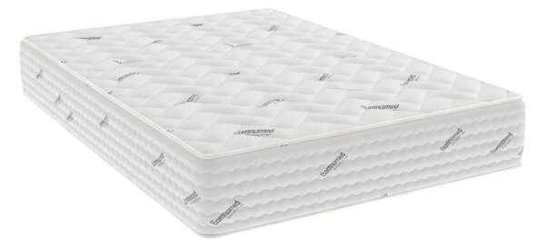 Saltea Model S10, Arcuri si Spuma cu Memorie, Inaltime 30 cm, Husa tratament antiacarieni - 140x200cm