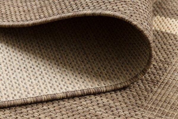 Covor sisal Floorlux 20079 coffee si mais