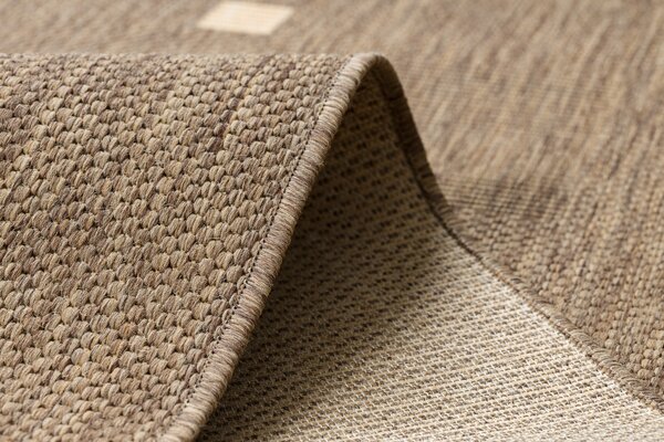 Covor sisal Floorlux 20079 coffee si mais