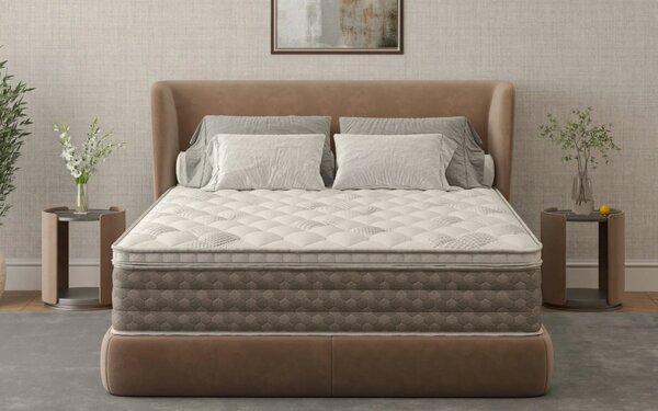 Saltea Model S11, cu Memorie DuoFlex, Inaltime 27 cm, Topper integrat - 140x200cm