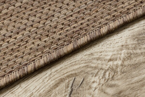 Covor sisal Floorlux 20079 coffee si mais