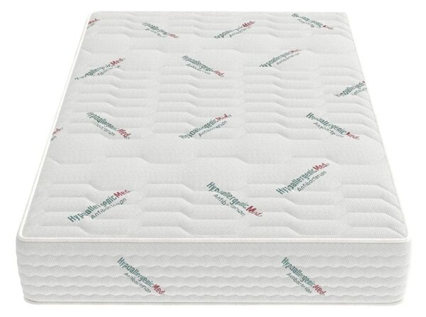 Saltea Model S8, Arcuri Bonnell, Ortopedica, Inaltime 25 cm, Husa tratament antialergic - 200x200cm