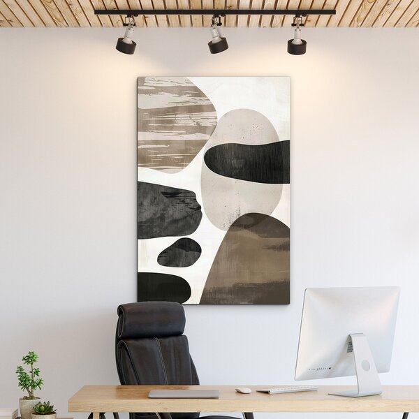 DUBLEZ | Tablou din lemn - Shape art | Imprimare UV premium