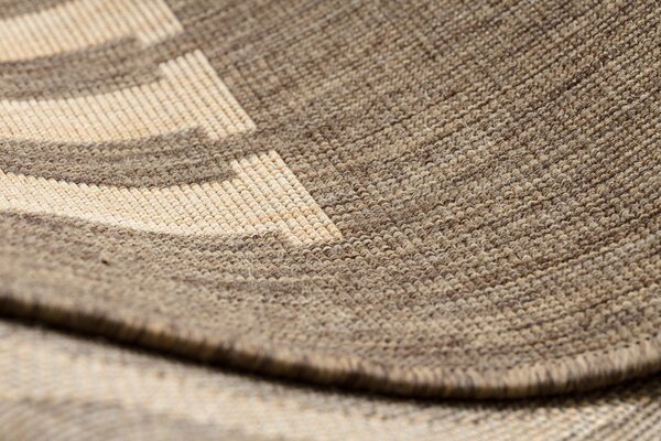 Covor sisal Floorlux 20221 coffe si mais