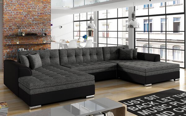Colțar lemn masiv extensibil Vento Personalizabil, 359 × 165 × 87 cm - royal 01