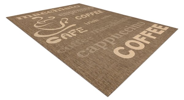 Covor sisal Floorlux 20221 coffe si mais