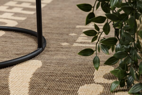 Covor sisal Floorlux 20221 coffe si mais