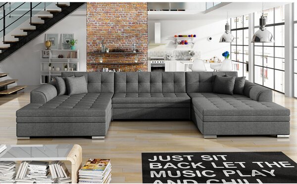 Colțar lemn masiv extensibil Vento Personalizabil, 359 × 165 × 87 cm - royal 01
