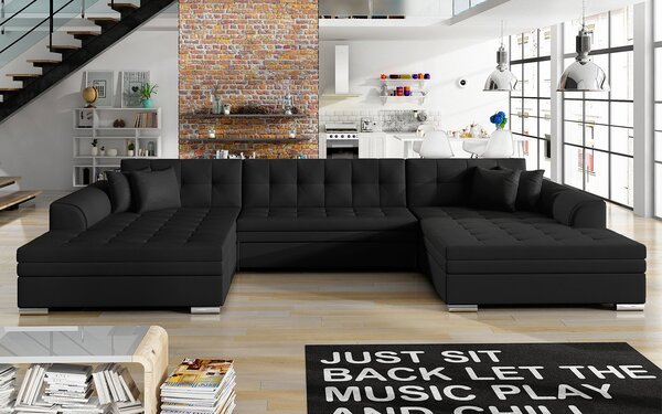 Colțar lemn masiv extensibil Vento Personalizabil, 359 × 165 × 87 cm - royal 01
