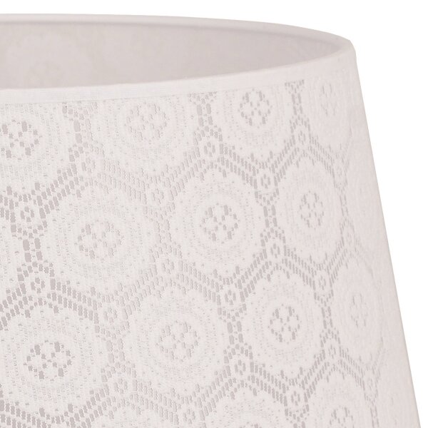 Duolla - Abajur pentru lampă de podea CLASSIC L E27 pr. 38 cm alb
