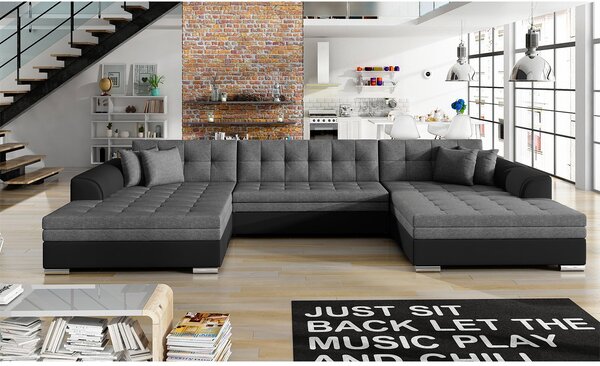 Colțar lemn masiv extensibil Vento Personalizabil, 359 × 165 × 87 cm - royal 01