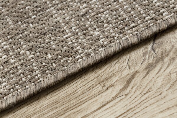 Covor sisal Floorlux 20389 taupe si şampanie melange
