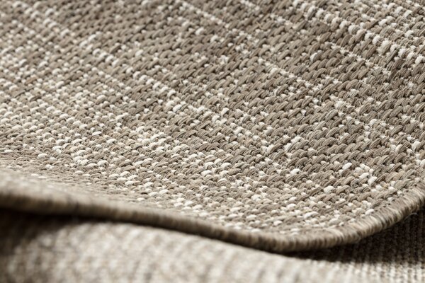 Covor sisal Floorlux 20389 taupe si şampanie melange