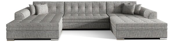Colțar lemn masiv extensibil Vento Personalizabil, 359 × 165 × 87 cm - Berlin 01