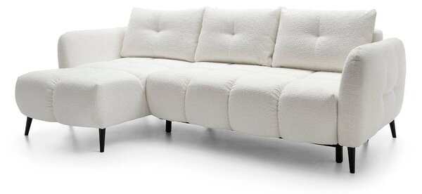 Colțar lemn masiv Apollo extensibil, 250 × 150 × 90 cm - Stânga