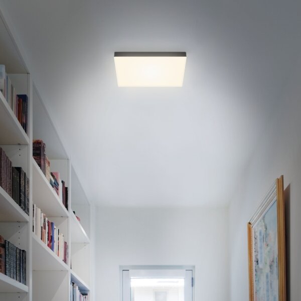 Plafonieră LED Briloner 7071015 FLAME LED/21W/230V negru