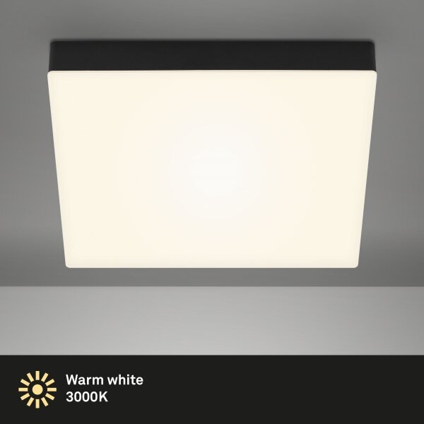 Plafonieră LED Briloner 7071015 FLAME LED/21W/230V negru