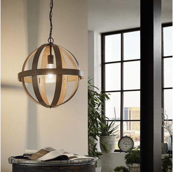 Lustră pe lanț Eglo 49482 WESTBURY 1xE27/60W/230V d. 37 cm