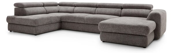 Colțar lemn masiv Bluvel III, 360 × 207 × 78 cm - Stânga