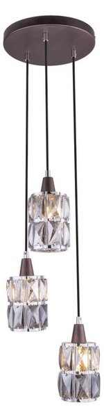 Globo 15761-3 - Lustră pe cablu de cristal WOLLI 3xE14/40W/230V